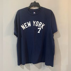 New York Yankees Mantle #7 T-Shirt Size XL